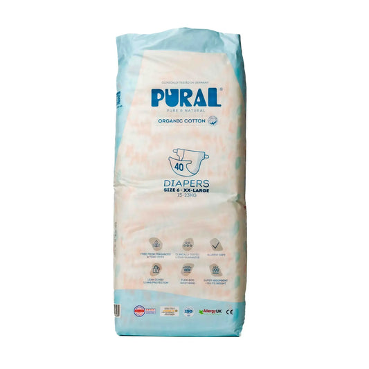 Diapers - Size 6 - 15KG to 23KG (Pack of 40)