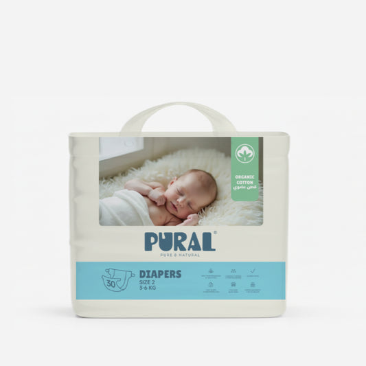 Diapers - Size 2 - 3KG to 6KG (Pack of 30)