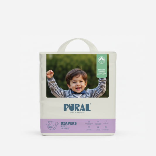 Diapers - Size 7 - 17KG to 25KG (Pack of 30)