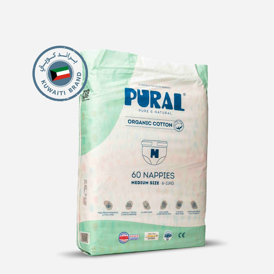 Diapers - Size 3 - 6KG to 11KG (Pack of 60)