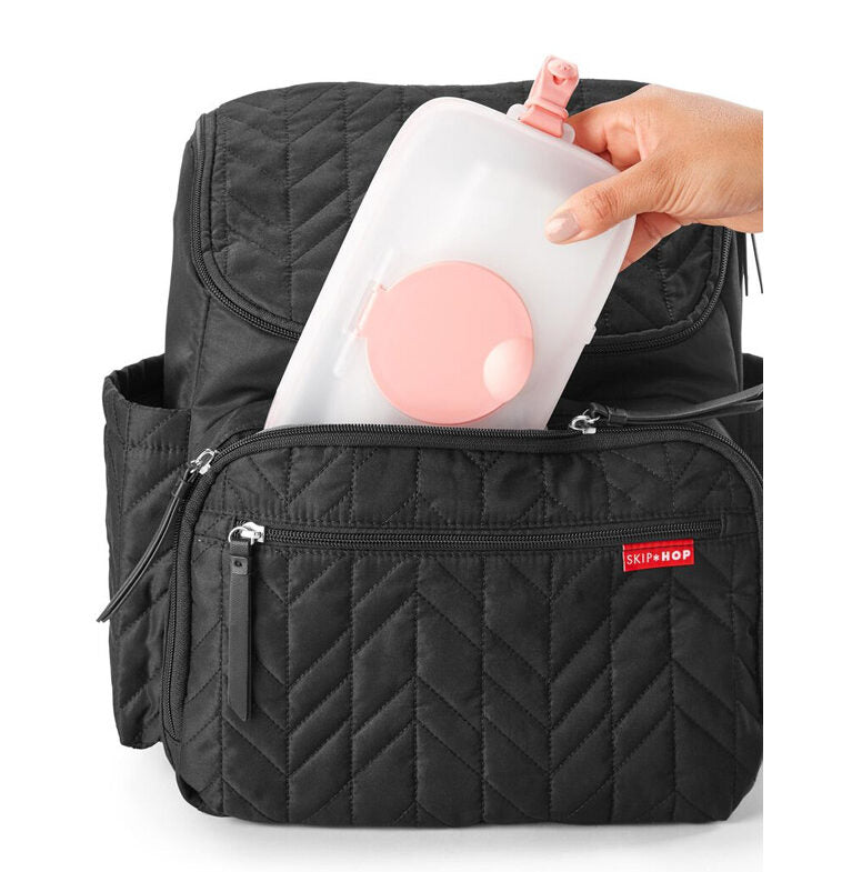 Skip Hop Grab & Go Snug Seal Wipes Case – Blush Pink