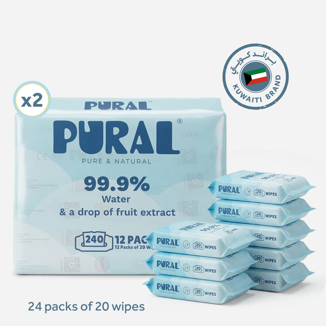 Pure Water Natural Baby Wipes
