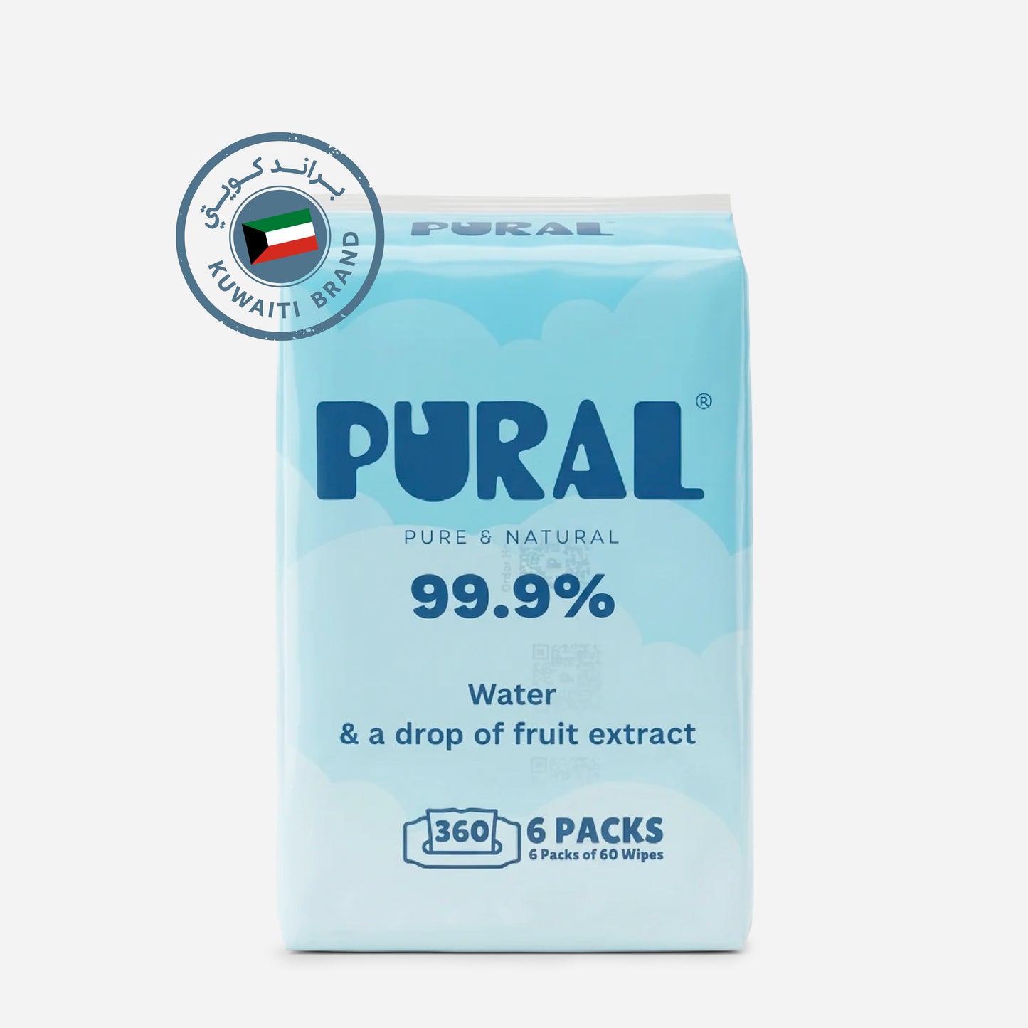 PURAL® - All Purpose Premium Wipes – Value Pack (6 Packs of 60 Wipes)