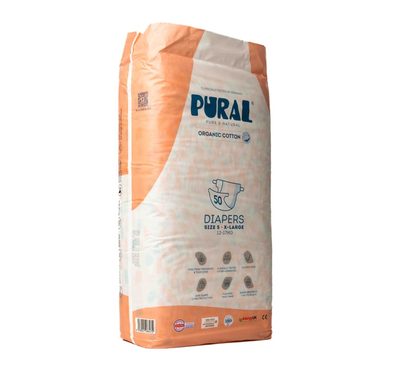 Diapers - Size 5 - 12KG to 17KG (Pack of 50)